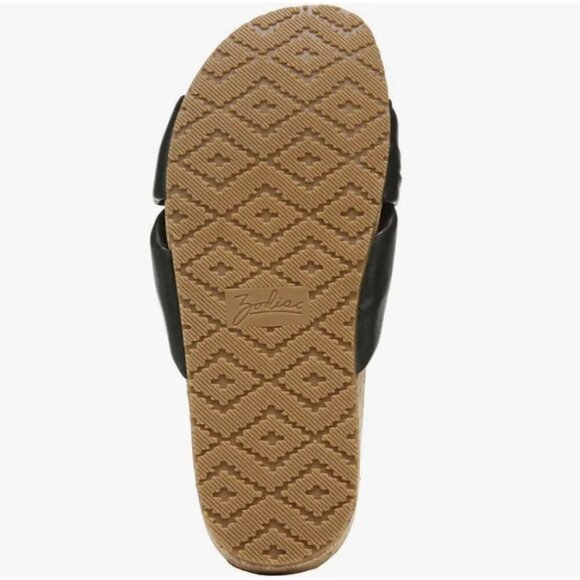 ZODIAC MAE Women's Slide Flats Sandals Black Size 10 - Picture 5 of 6